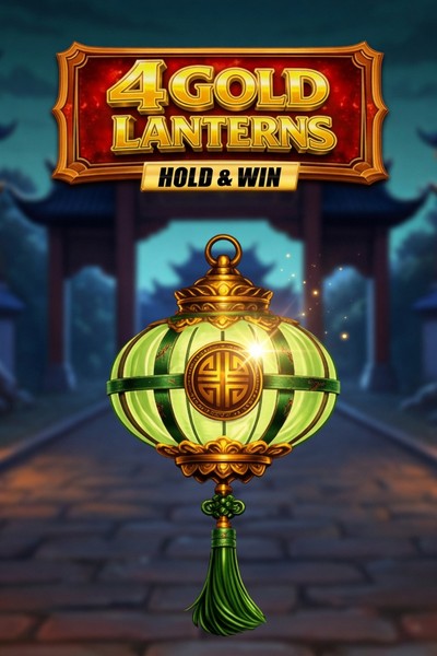 4 Gold Lanterns Hold & Win slot bij Casinova Casino